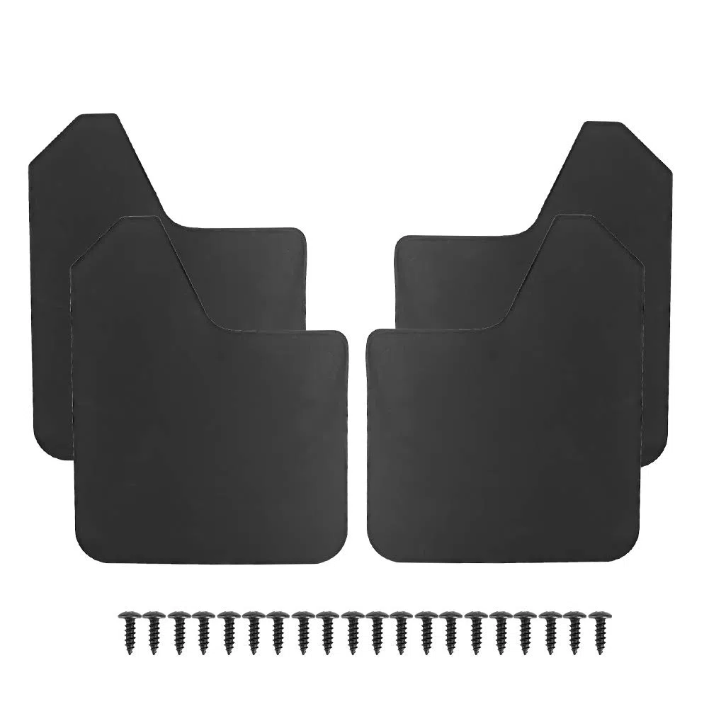 Guardabarros para Coche, Guardabarros, Guardabarros de Goma, Guardabarros Universal, Guardabarros, Guardabarros, Guardabarros de Repuesto para MF12-BAS-BLK