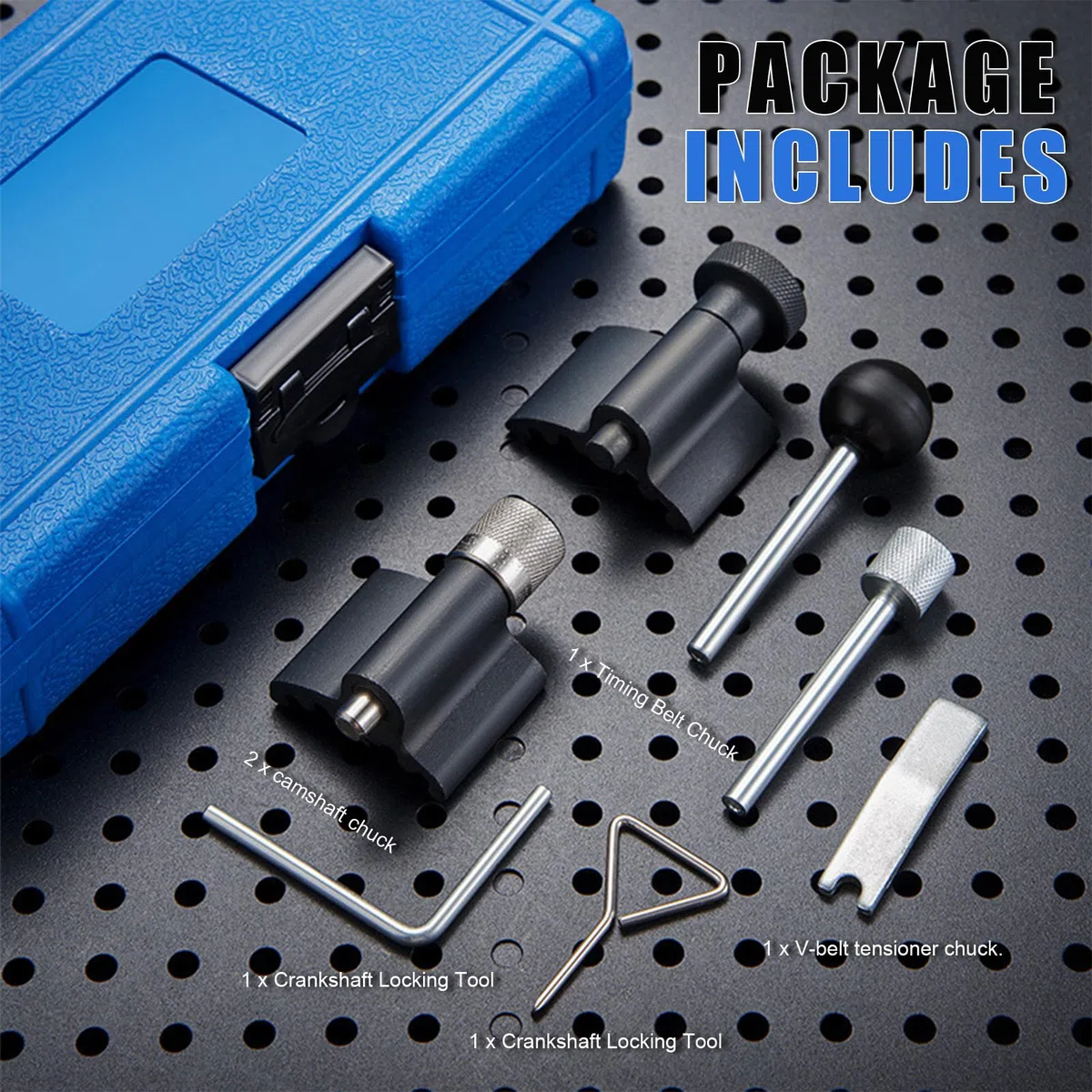 Kit Herramientas de Sincronización de Motor, Correa de Distribucion Calado de Distribución Compatible con VAG 1.4L 1.6L 1.9L 2.0L SDI TDI Diesel