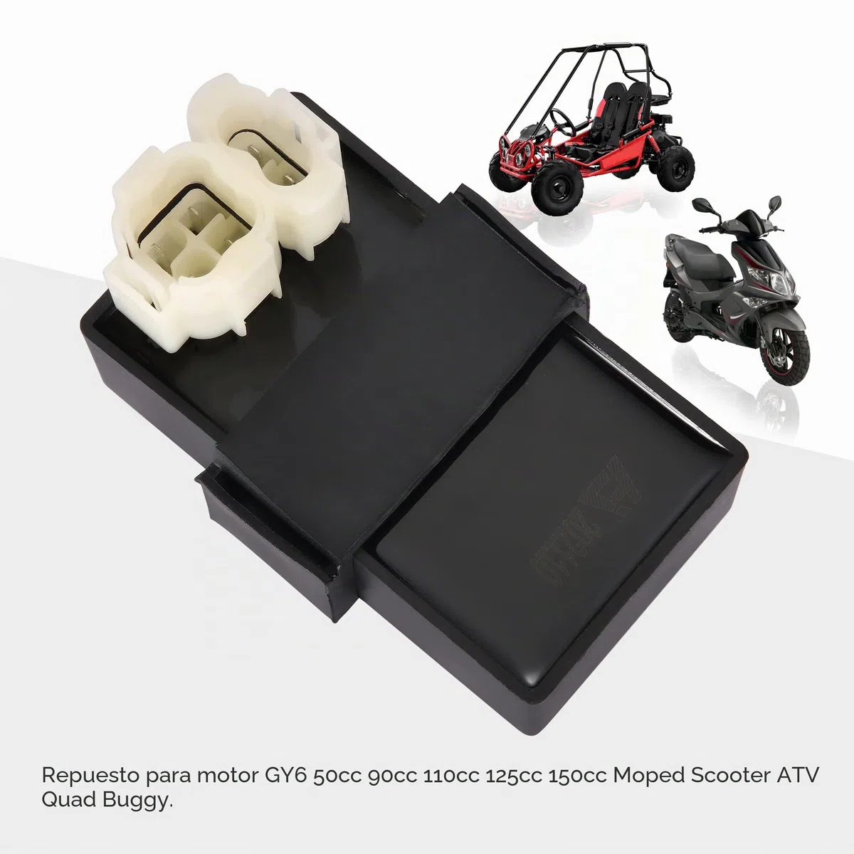 GOOFIT Cdi Cc De 6 Pines Reemplazar Para GY6 CF250 50cc 70cc 90cc 110cc 125cc 150cc 25 3FMM 11.8KW ATV Go Kart Moped Scooter