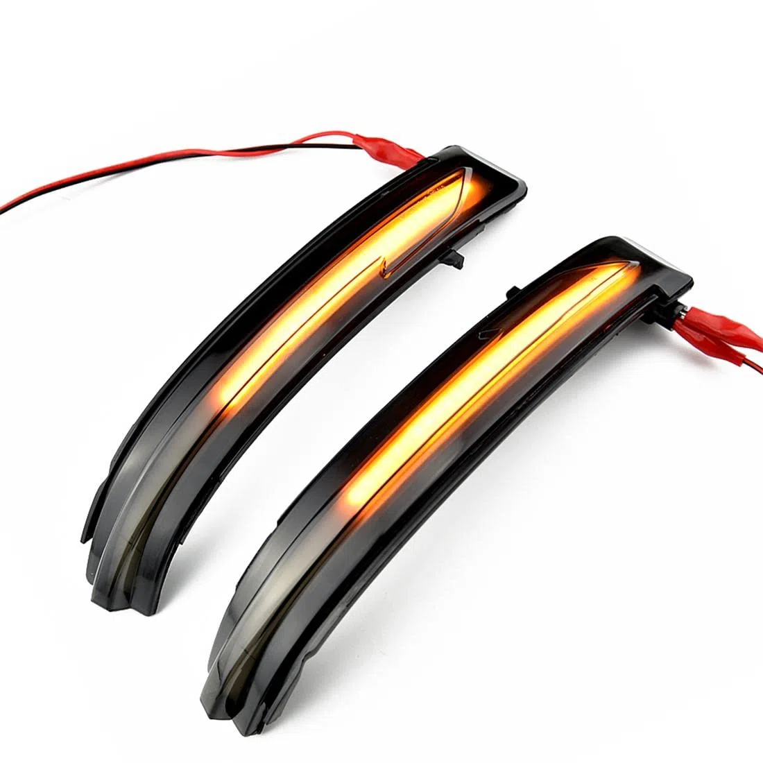 Espejo lateral Señal de giro dinámica Luz secuencial Compatible for Nissan X-Trail T32 Rogue Qashqai J11 Murano Z52 Juke Navara Pathfinder