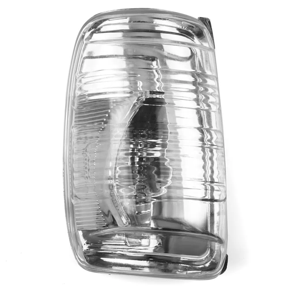ROBUST - Lente de luz indicadora de espejo retrovisor transparente para lado izquierdo del pasajero para Ford Transit Mk8 2014-2019 BK3113B381AB 1847387
