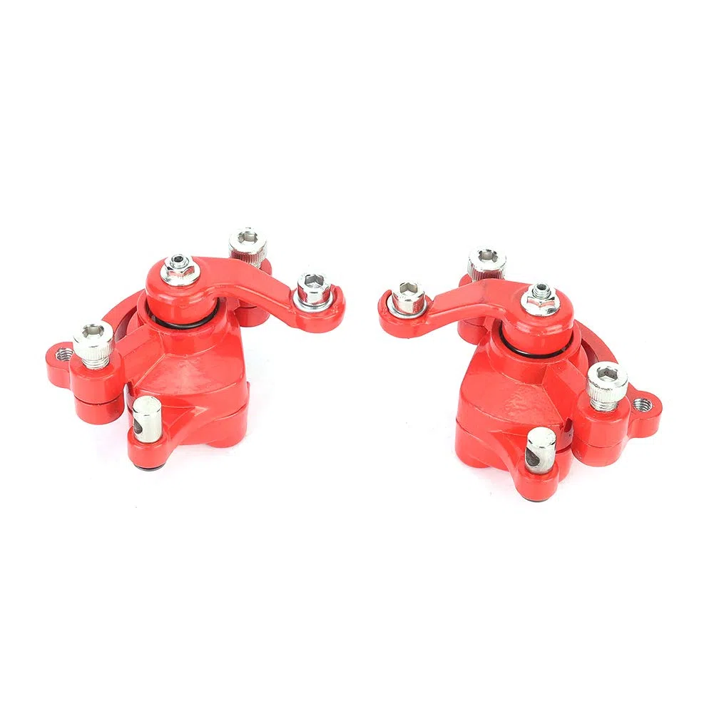 Pinzas de freno minimoto de China + pinzas de freno de disco para reemplazar la almohadilla de freno de disco delantero, con pastillas de freno, adecuadas para automóviles ATV Quad