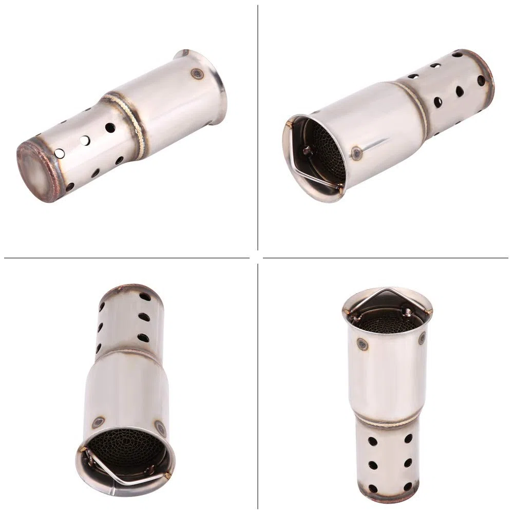 VOBOR Silenciador de Escape, Universal 51 mm DB Killer Motocicleta Silenciador de Silenciado, Eliminador de ruido Puntas de escape de motocicleta