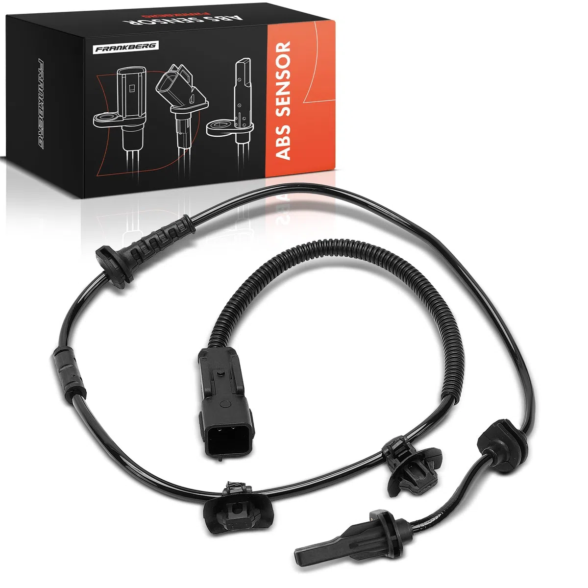 Frankberg Sensor de velocidad de ruedas Sensor ABS 2 Polos Compatible con Picanto JA 12 10 10 T-GDi 12 MPi 10 LPG 2017-2025 Replace# 58940G6300