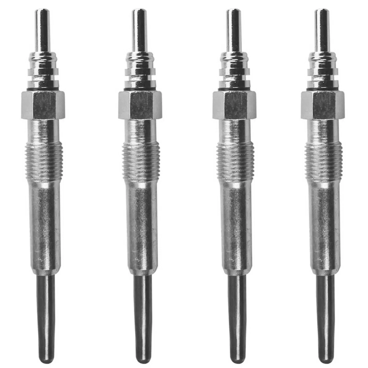 Twowinds - Calentadores 0250202022 Compatible con Renault Clio 3, Kangoo, Laguna 3, Megane 2, Master - 1.5, 1.9 Dci Dti - Bujías de Precalentamiento (Lote de 4 Piezas)