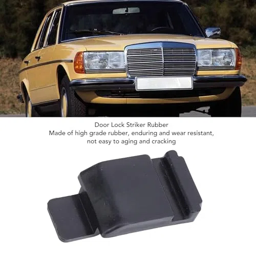 Kit de Cerradura de Puerta de Goma Quiet Drive Comfort con Juego de Fijación de Goma para W123 W126 Absorbe los Golpes Reduce el Ruido Resistente Al Calor para Resistente a la