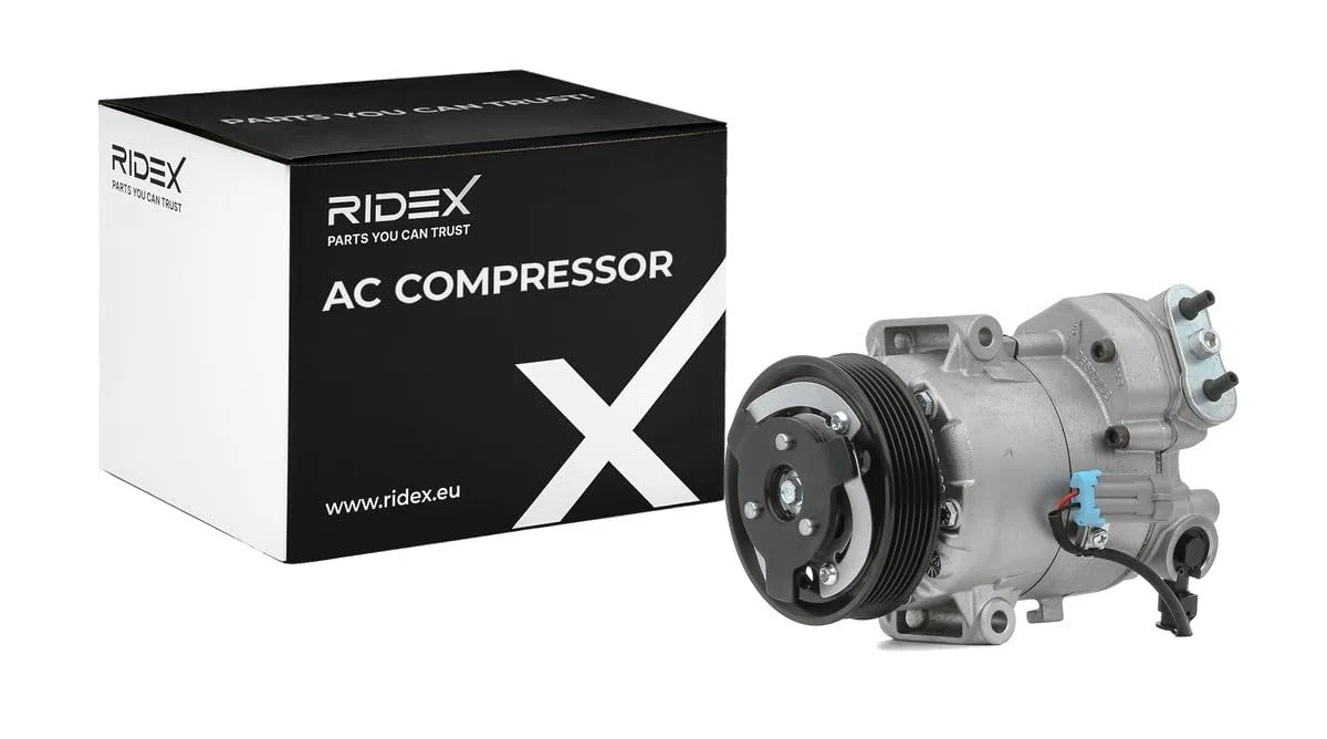RIDEX 447K0247 Compresor aire acondicionado con aceite de compresor PAG