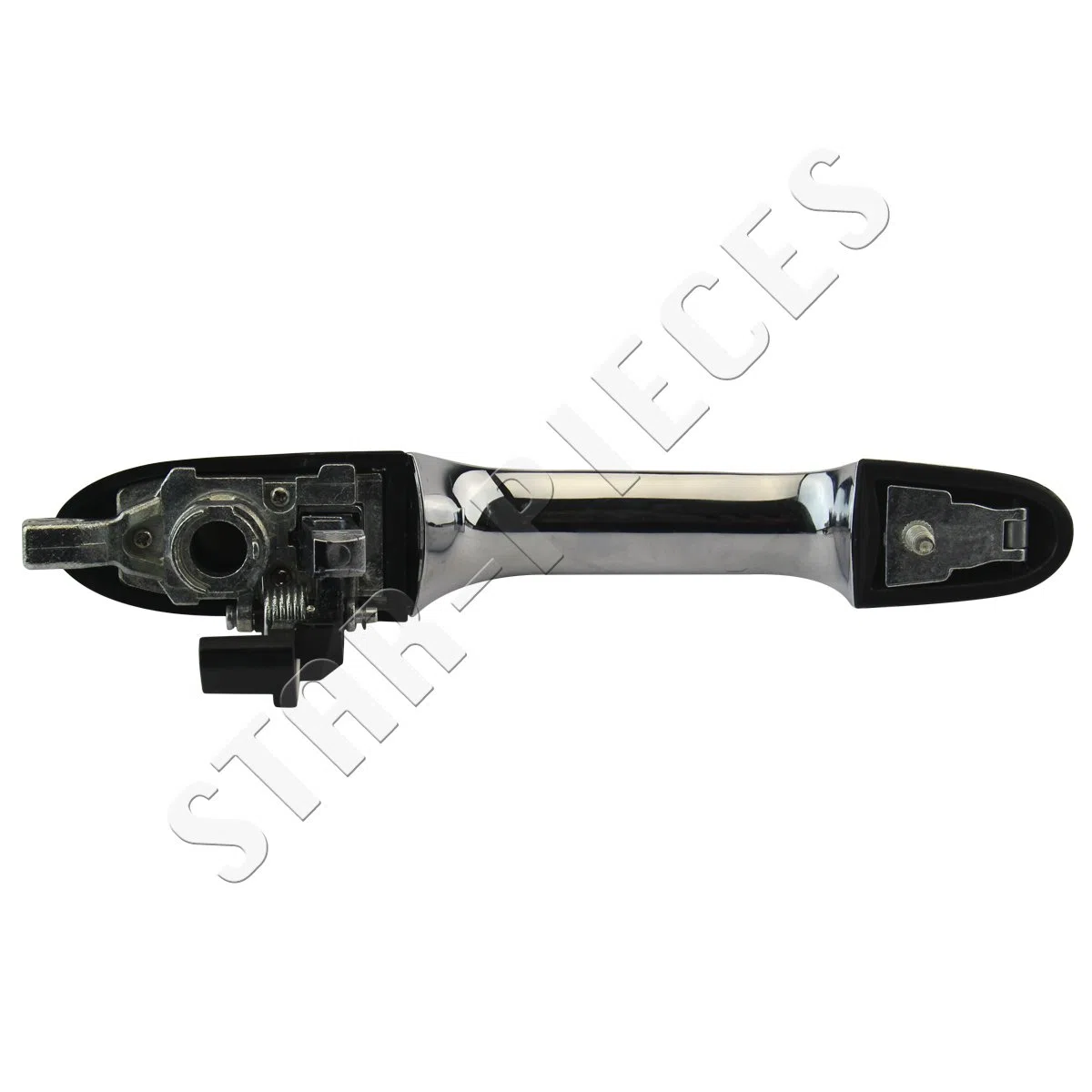 Maneta de puerta compatible para Fiat 500, Fiat 500C y Abarth (2007-2022) manilla exterior | DELANTERA DERECHA (lado pasajero) (cromada) 735592014 | 735451696 | 735485874 | 735592026