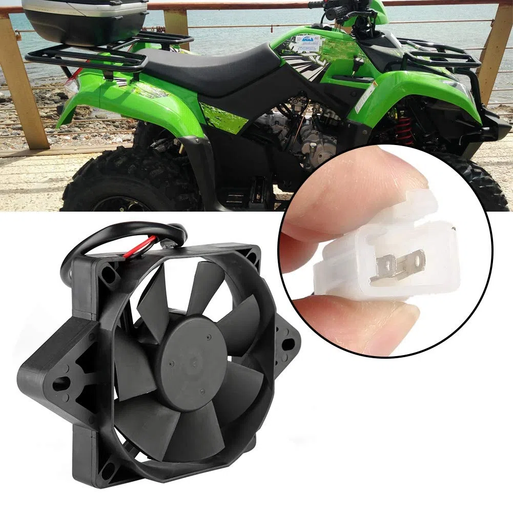 KIMISS Ventilador EléCtrico para Enfriadore E Agua,Ventilador de Radiador Y Ventilador de RefrigeracióN para Motocicletas,VehíCulos Todo Terreno,Karts Y Cuatriciclos (150-250) con Soplador de Refrige