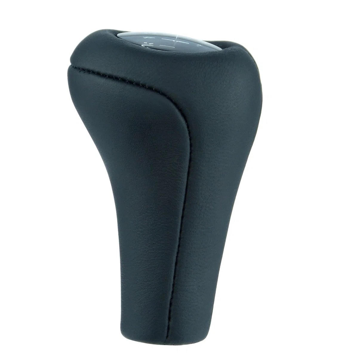 Pomo palanca de cambios para BMW e36 e46 e90 e91 e92 e93 e39 e60 e61 Serie 1 3 5 - negro - 5 velocidades marchas - para transmisión manual - caja - fuelle palanca de cambios - (A276-4)