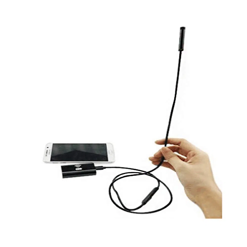 Cámara de inspección inalámbrica impermeable WiFi boroscopio endoscopio serpiente cámara con 6 LED para Android e IOS Smartphone, iPhone, iPad