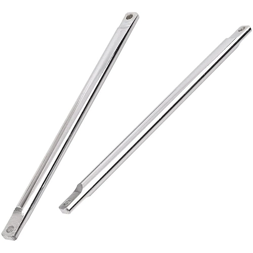 Universal Stainless Steel Motorcycle Saddlebag Side Support Bars Mounting Brackets Compatible