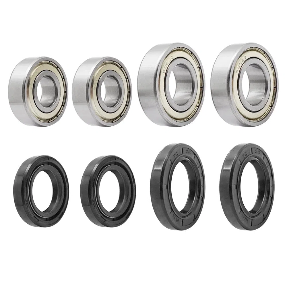 Kit cuscinetti e paraoli ruota anteriore compatibile con Yama-ha Raptor 700 660 350 250 125 Banshee 350 Warrior 350 YFZ450 Bear Tracker 250 Big Bear 250 Bruin 250 Blaster 200