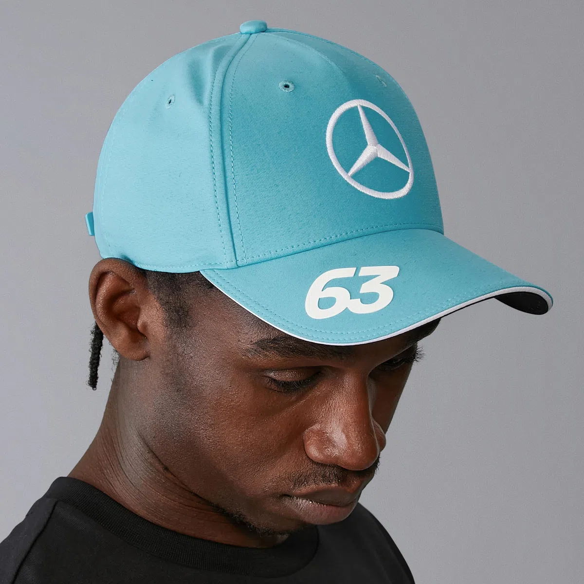 Mercedes AMG Petronas Gorra F1 2024 George Russell - Azul - Talla única