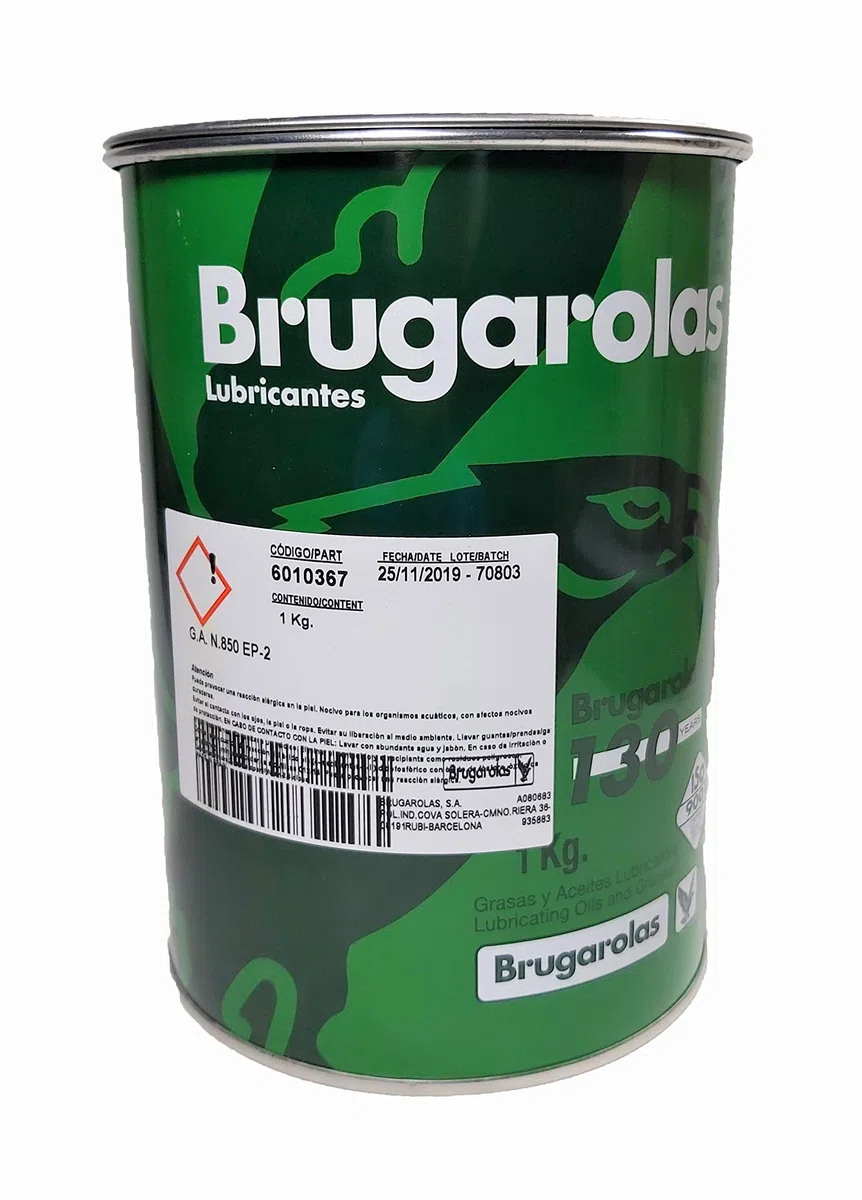 Grasa de Litio 850 EP F-02. Envase 1 Kg. Engrasado de Calidad con Grandes propiedades de lubricación y Durabilidad.
