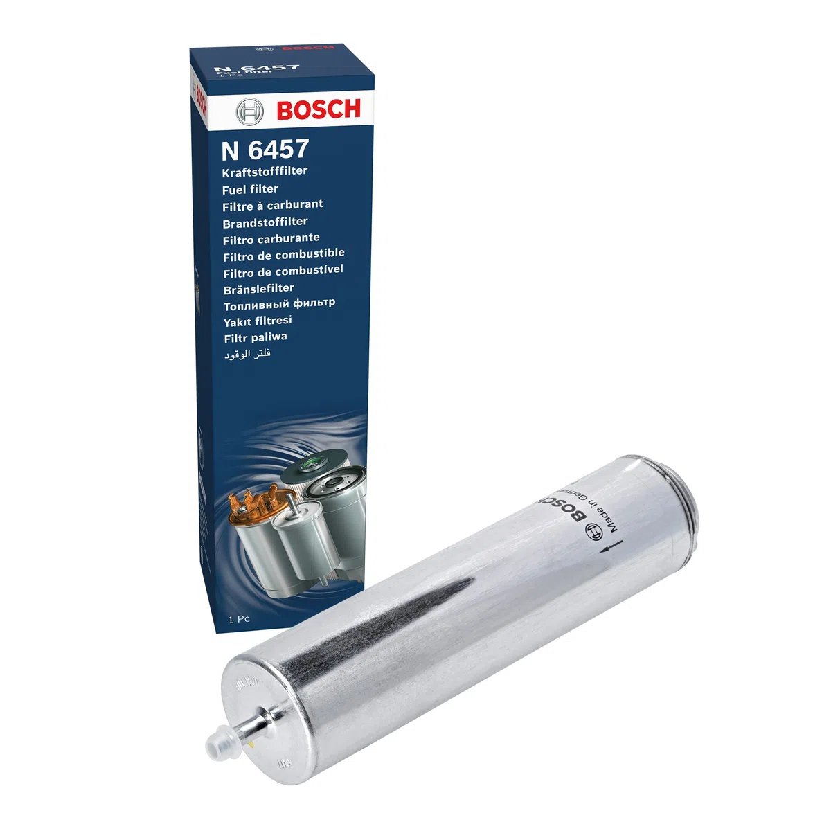 Bosch N6457 - Filtro diésel para vehículos