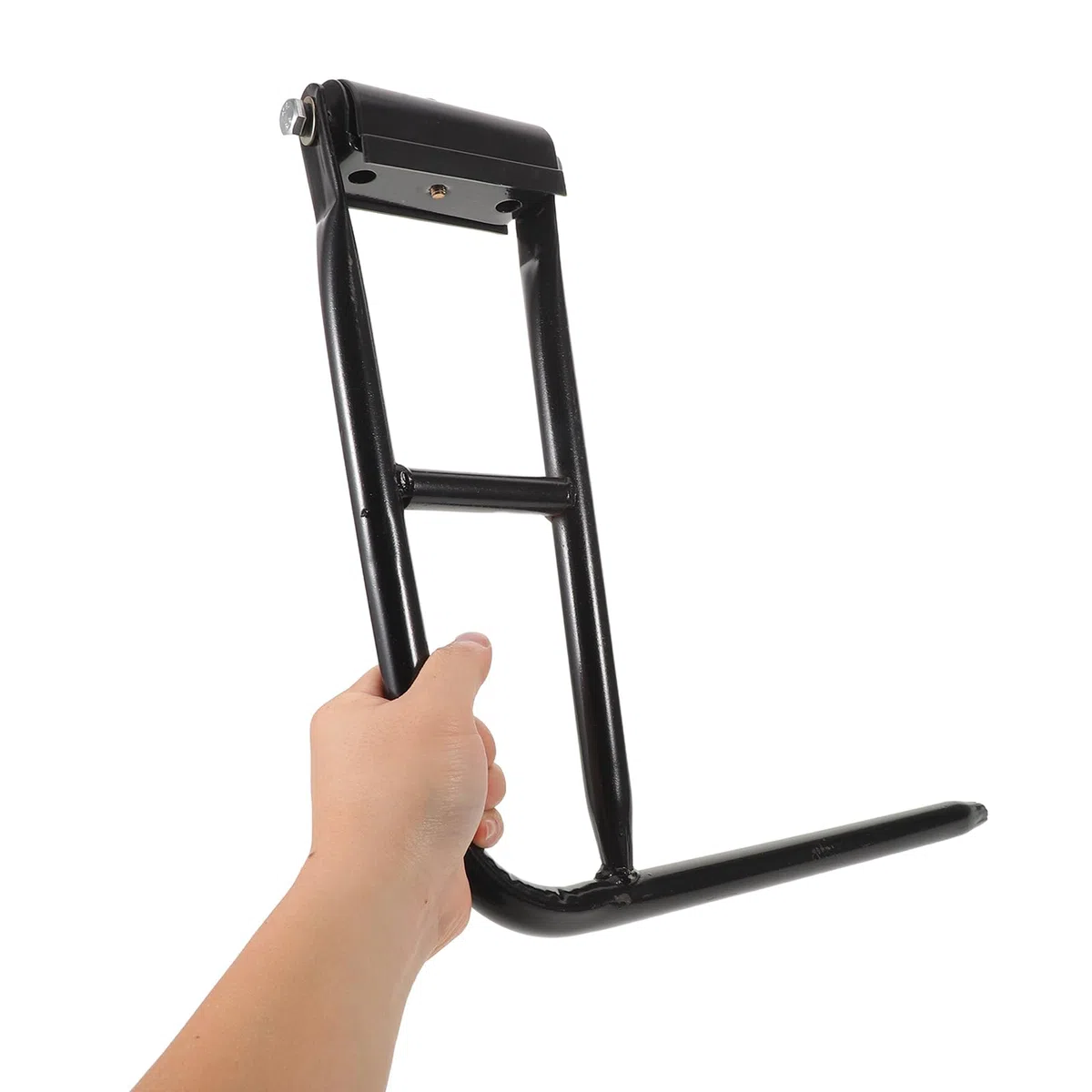 PLAFOPE Soporte Hierro Espejo Tractor y Retrovisor Lateral de para Negro Resistente en Sujeción Firme , Adecuado Camión para Uso Granjas y Carreteras