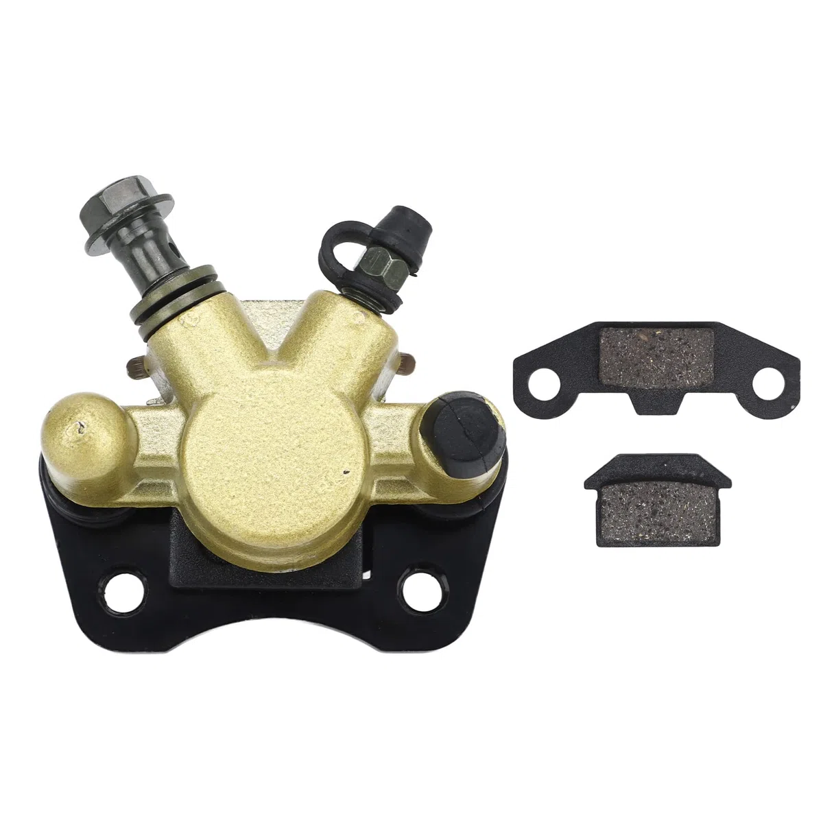 Conjunto de Pinza de Cilindro de Freno de Alto Rendimiento para ATV Quad Go Kart 50-125, Pinza de Freno de ATV Chino con Almohadilla
