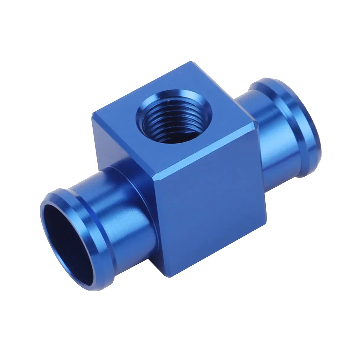 Termostato Interruptor de Temperatura del Agua Sensor de Temperatura del Ventilador del Refrigerante del Radiador para Motocicleta ATV Vehículo Todoterreno Panel de Instrumentos (Azul)