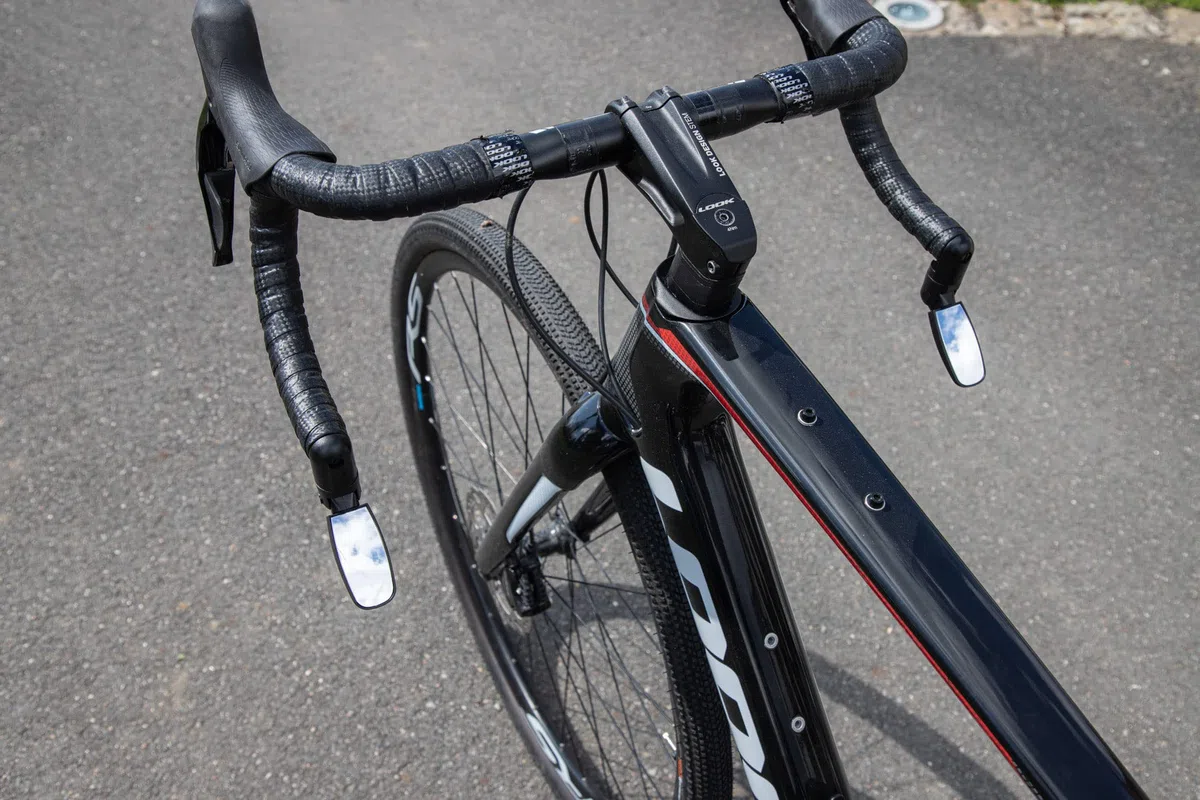 ZEFAL Pack Spin 15-2 x Retrovisor Bicicleta Carretera – Espejo Bici Carretera Bicicleta Manillar - Reversible Izquierda o Derecha – Espejo Irrompible - 15 cm2