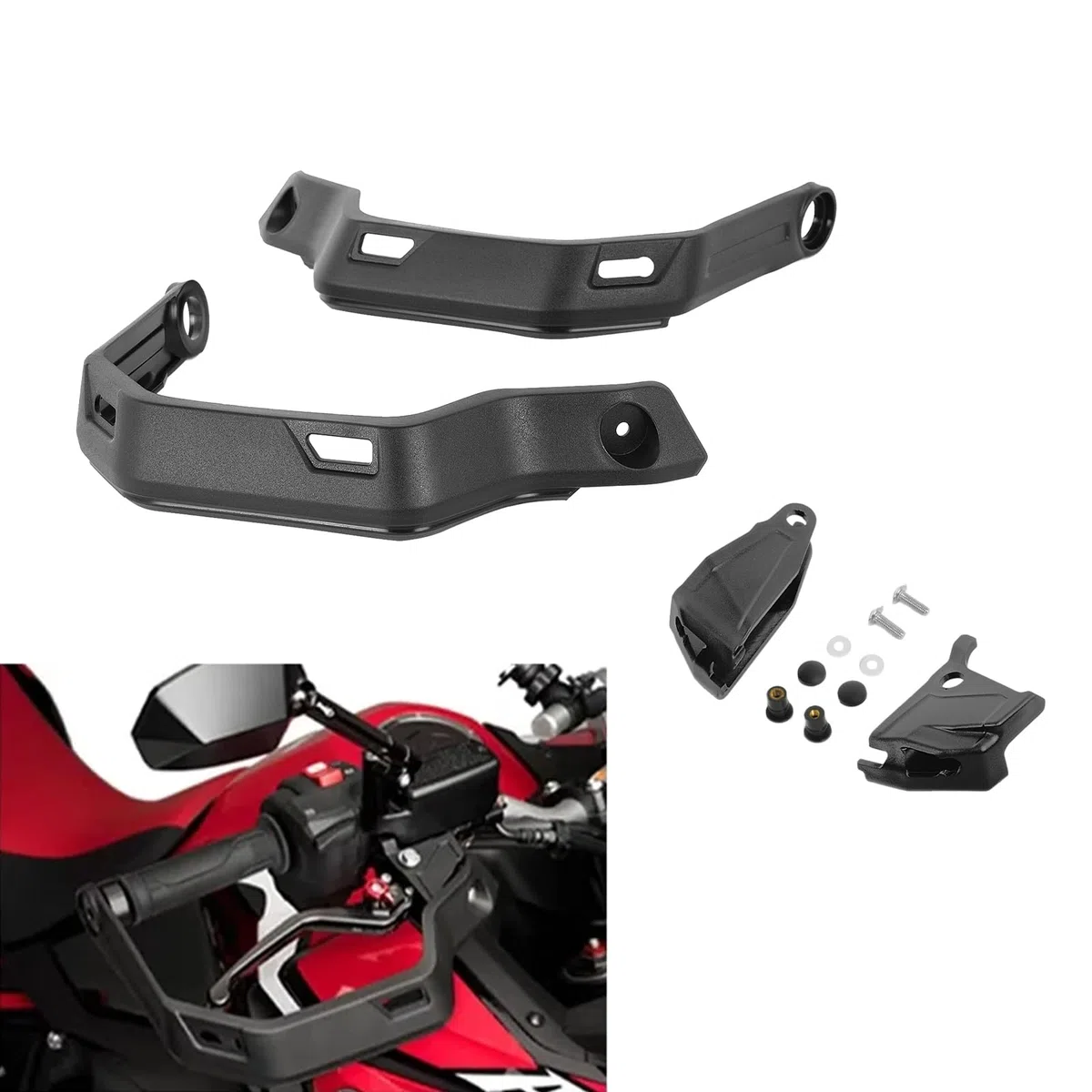 Protector de manillar con spoiler y escudo para motocicleta para Honda X-ADV 750 XADV750 2021-2024 CRF1100L AfricaTwin ADV Sports 2020-2025