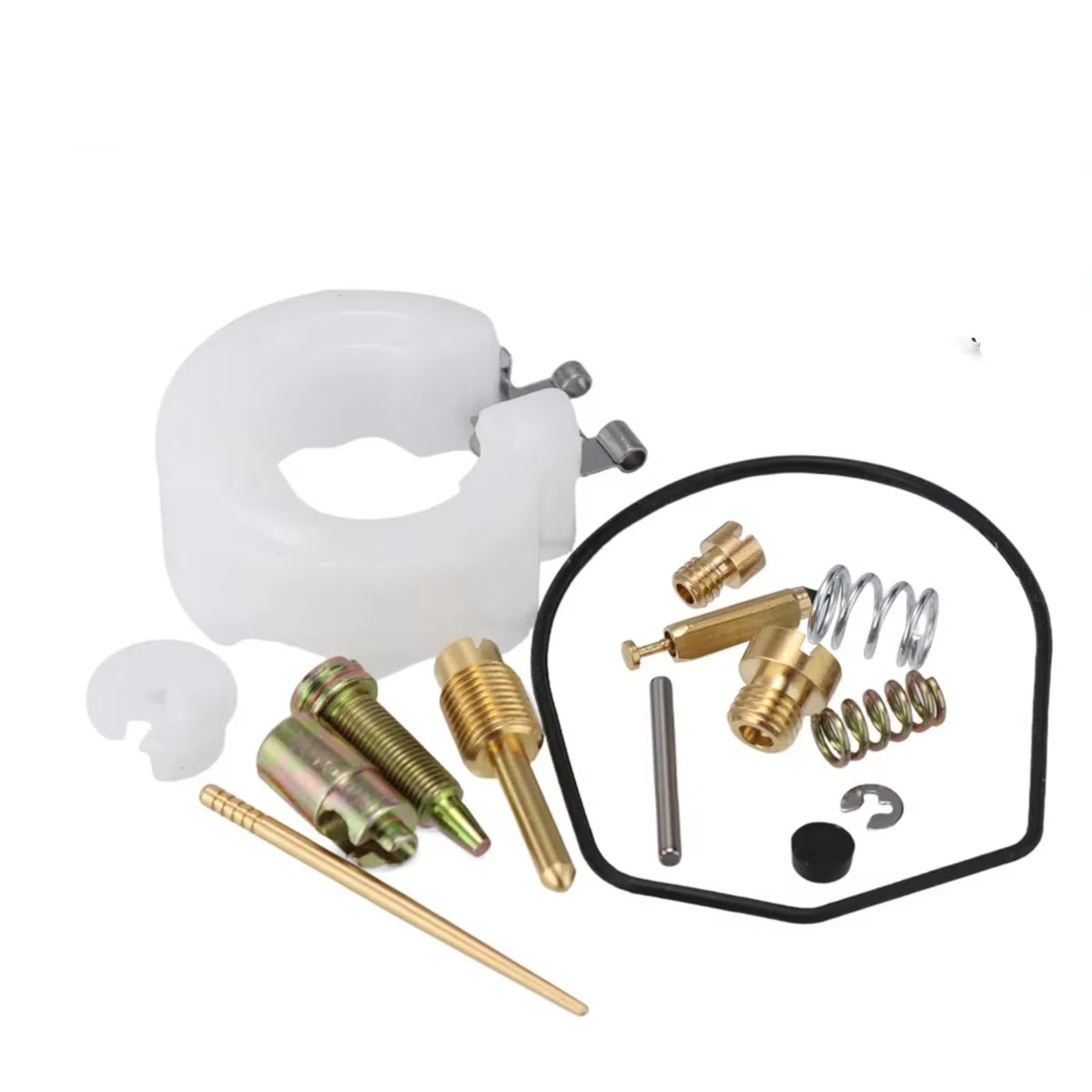 Kits de reparación Kit Reconstrucción Reparación Carburador Compatible con Dellorto PHBN PHVA Jets Principales Kit Reparación Piezas Repuesto Tornillo Mezcla Aire