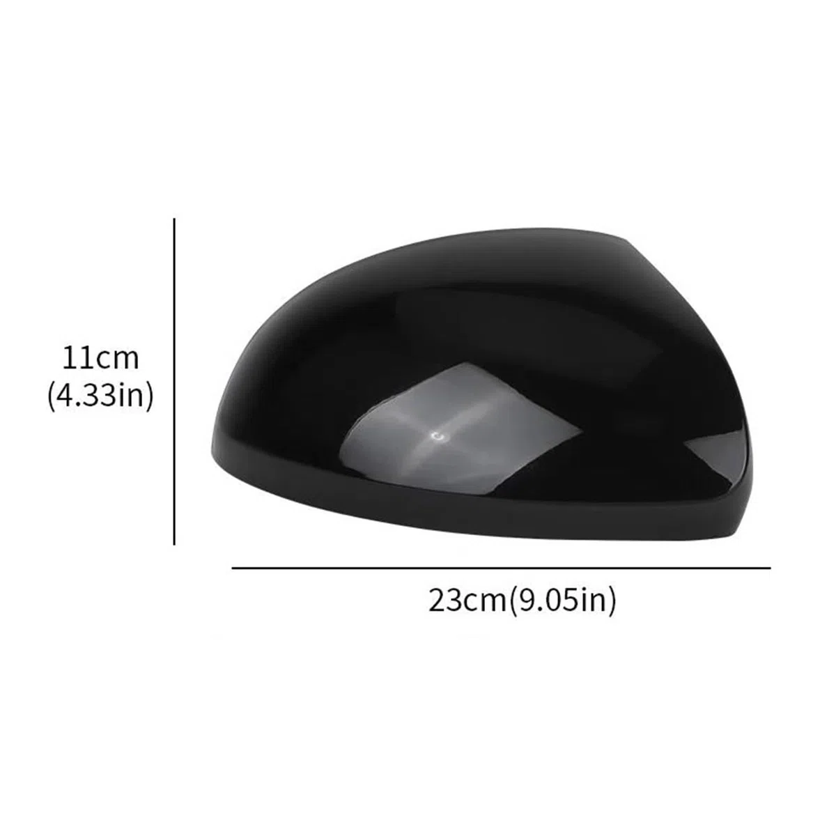Tapa Espejo Cubierta De Espejo Retrovisor Exterior Para VW Para Tiguan 2010-2016 Carcasas Laterales (izquierda Y Derecha) Carcasa Latera Protector(Blanco izquierda)