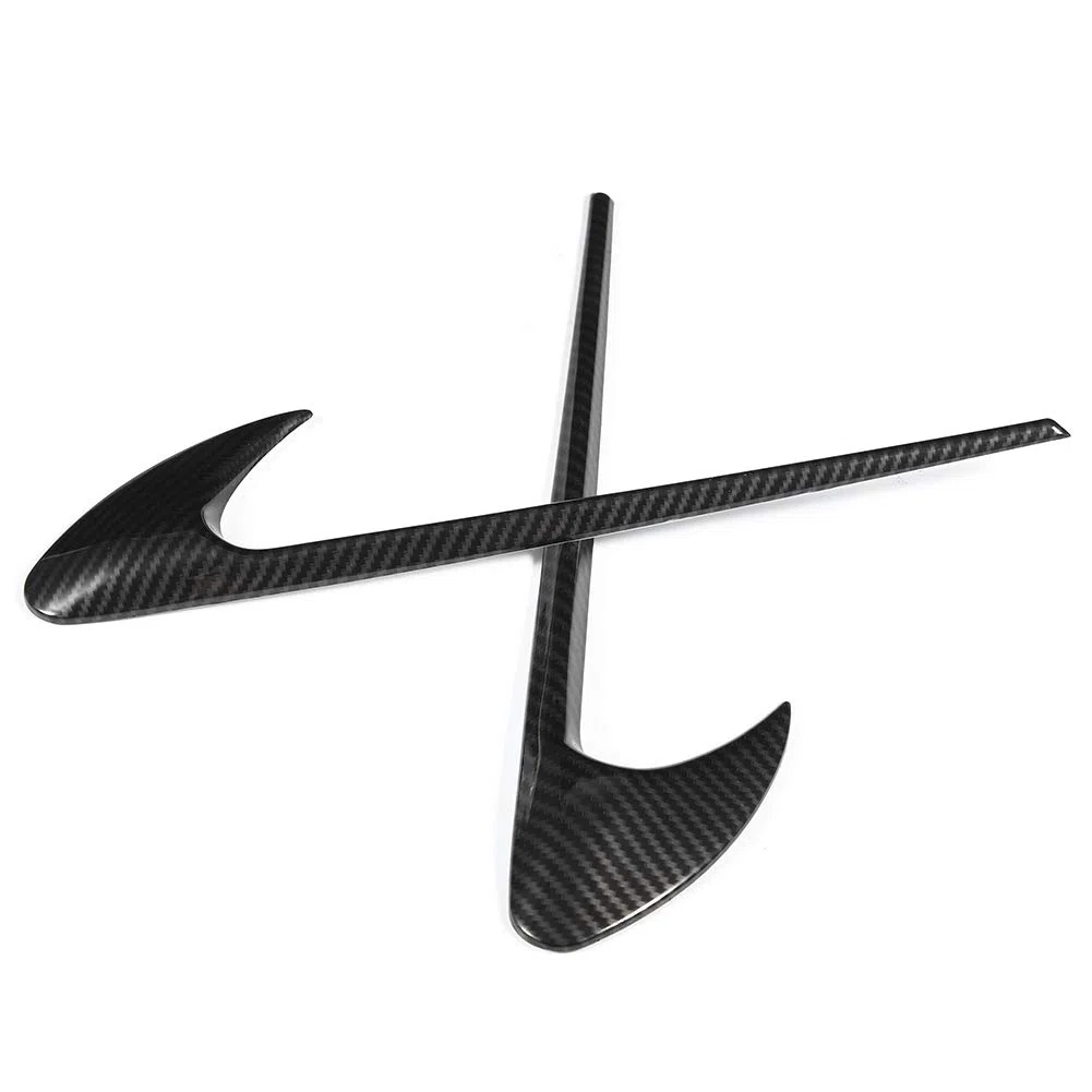 Tbest Insignia Amg para Guardabarros de Coche, Pegatinas Decorativas para Guardabarros de Coche, Estilo de Fibra de Carbono Compatible con Mercedes Ces Cls Class W205 W213