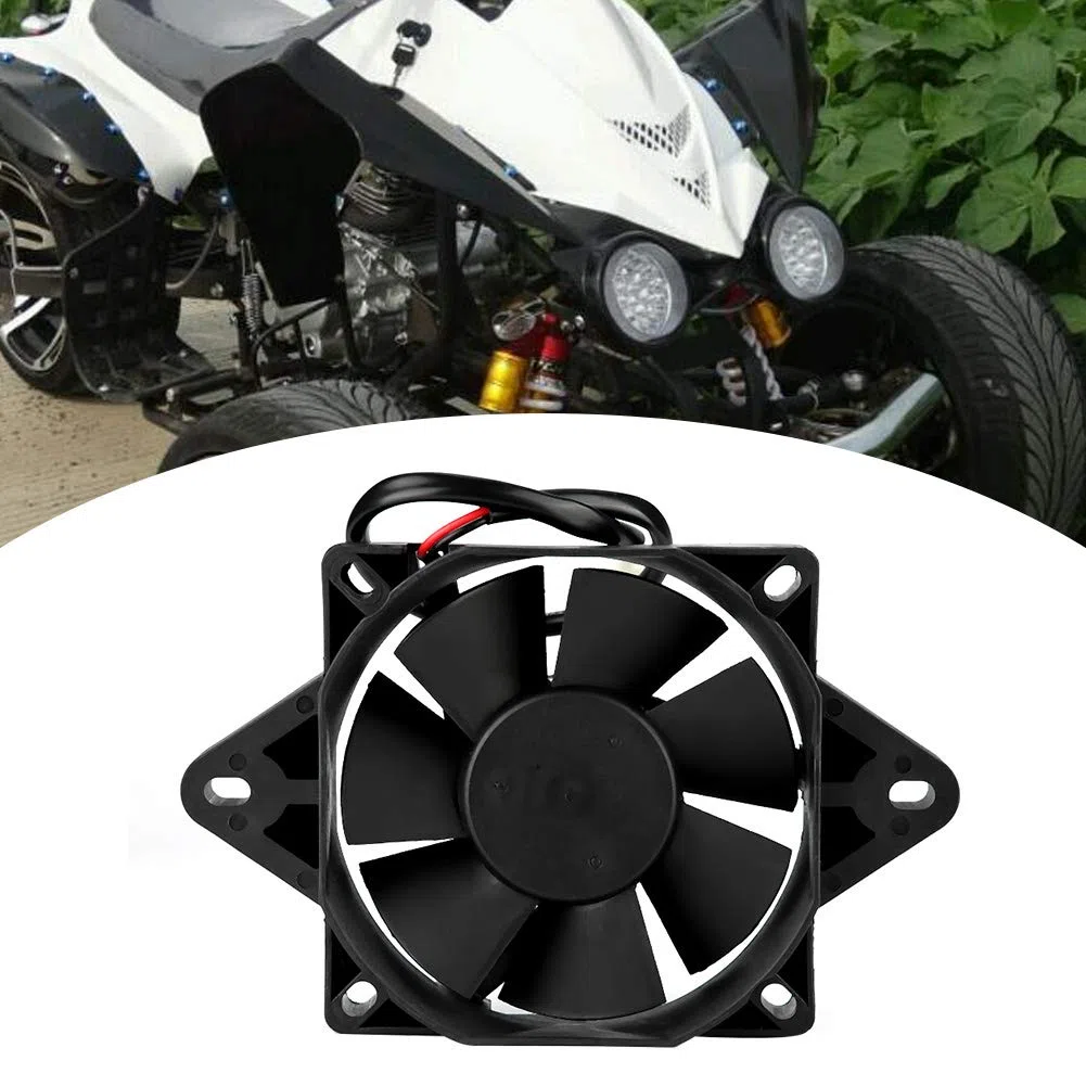 KIMISS Ventilador EléCtrico para Enfriadore E Agua,Ventilador de Radiador Y Ventilador de RefrigeracióN para Motocicletas,VehíCulos Todo Terreno,Karts Y Cuatriciclos (150-250) con Soplador de Refrige