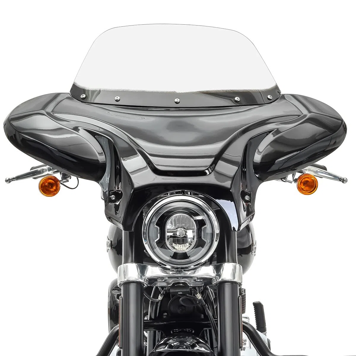 Parabrisas Batwing Compatible para Yamaha XVS 650 A Drag Star Classic carenado