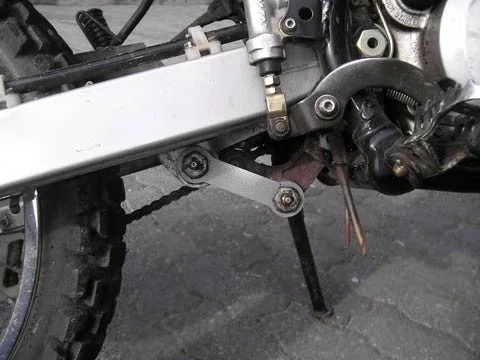 Yamaha DT125 Trasero Elevación Dt 125 R Re Aumento de Altura Parte Trasera Umlenkstreben Trasero Suspensión Tuning High/Jack Up Conjunto Tail Riser