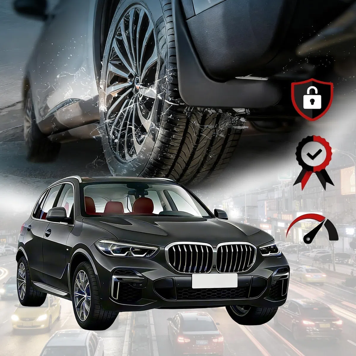 Guardabarros Coche, para Hyundai i20 i-20 I20 N Faldillas Anti Barros Faldones Guardabarros Protección contra Salpicaduras Accesorios Exteriores