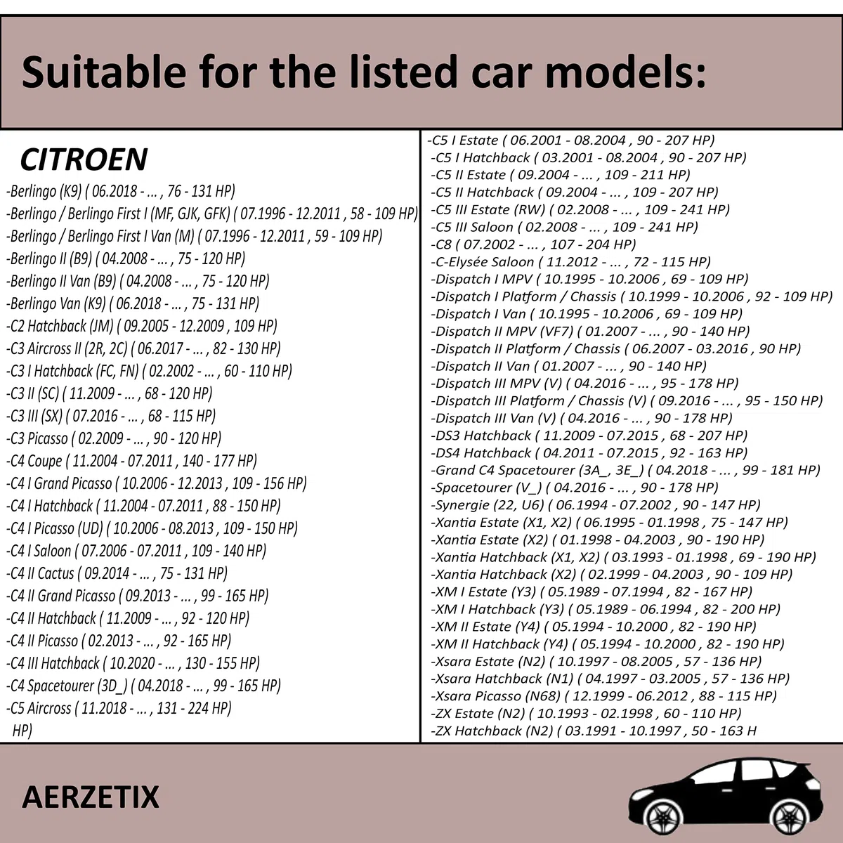 AERZETIX - C40098 - Casquillo guía de embrague - compatible con numero OE 210535, 9618819780, 3645729, 9629860480
