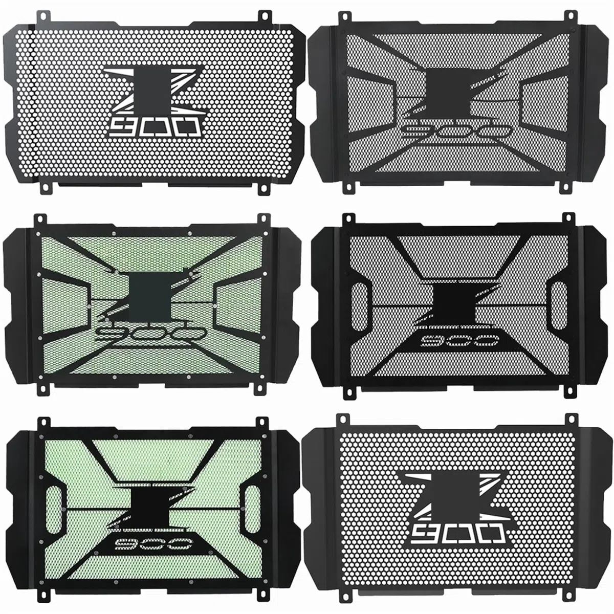 Accesorios for Motocicletas, Protector de radiador, Cubierta de Rejilla, Protector de Bisel for Enfriador de Tanque de Agua, Compatible con Z900 2025 2024 2023 2022
