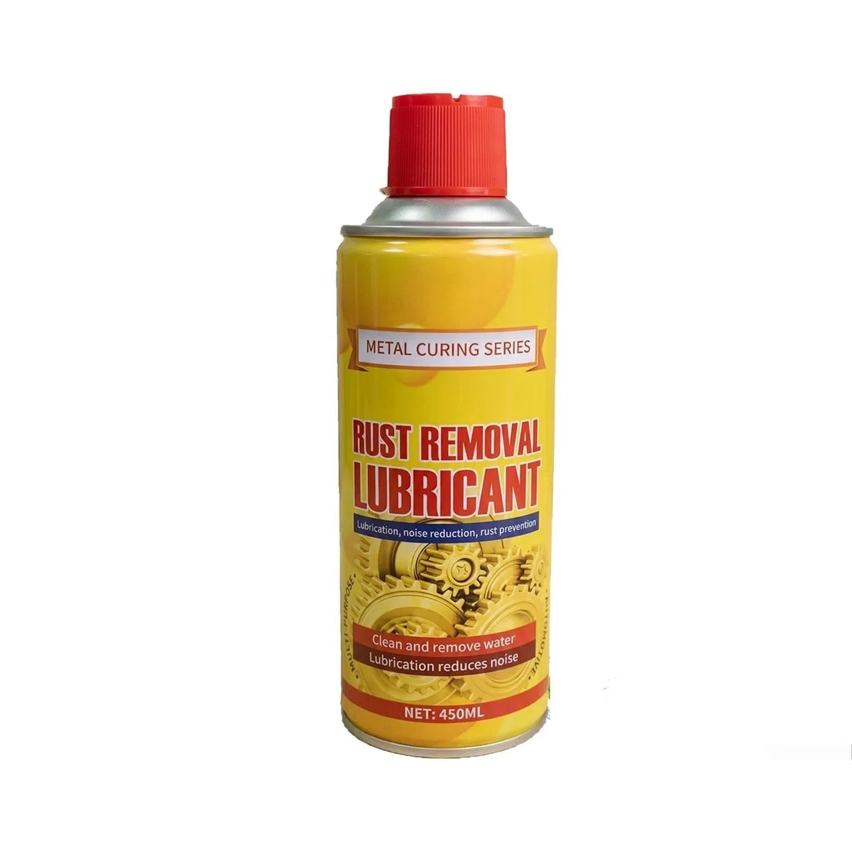 Lubricante antioxidante y Spray eliminador de óxido acción rápida for eliminación tamaño Extra Grande for Metales, vehículos, Herramientas, Cadenas, Pernos bisagras para Metales