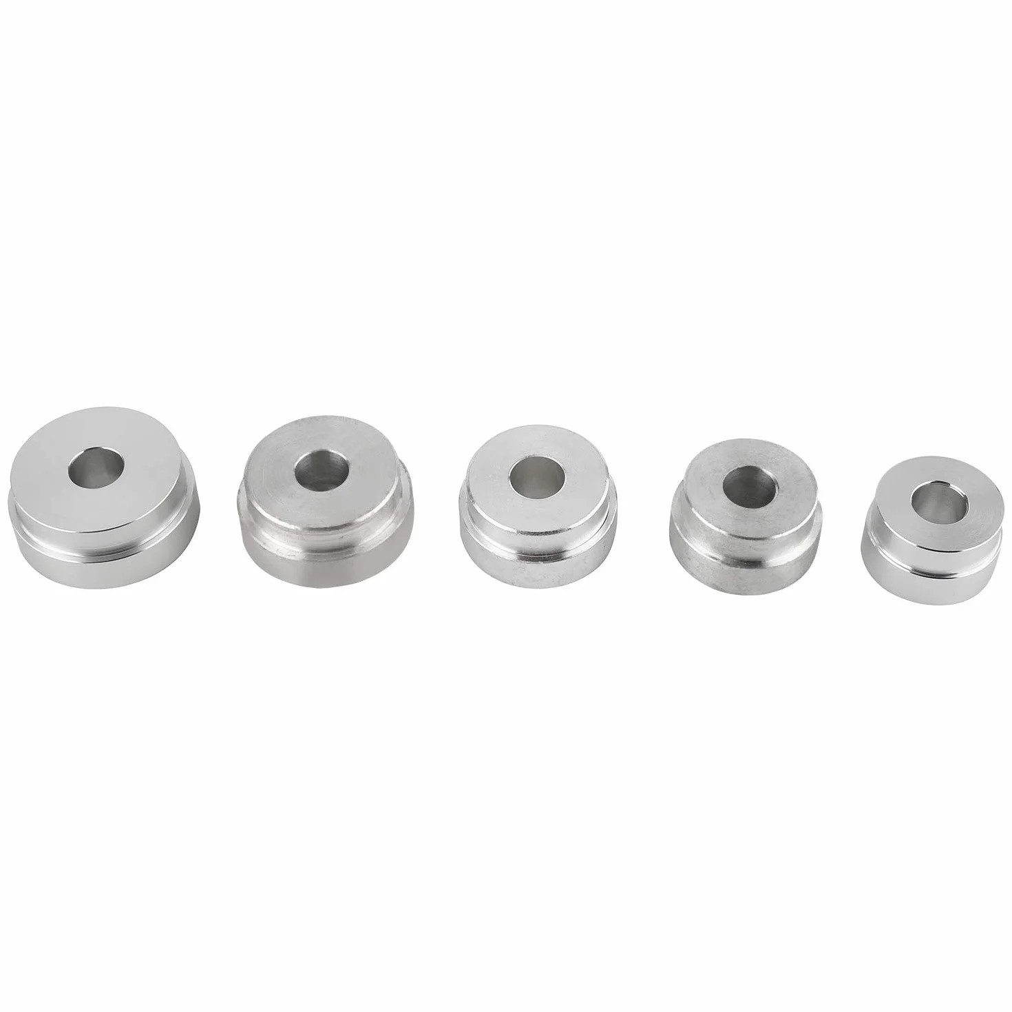 FreeTec 17 piezas Set de Rodamiento de Rueda Juego de Piezas a Presión para Montaje Extractor de Herramientas para Cojinetes de Rueda Colector Eyector a Fuego Lento