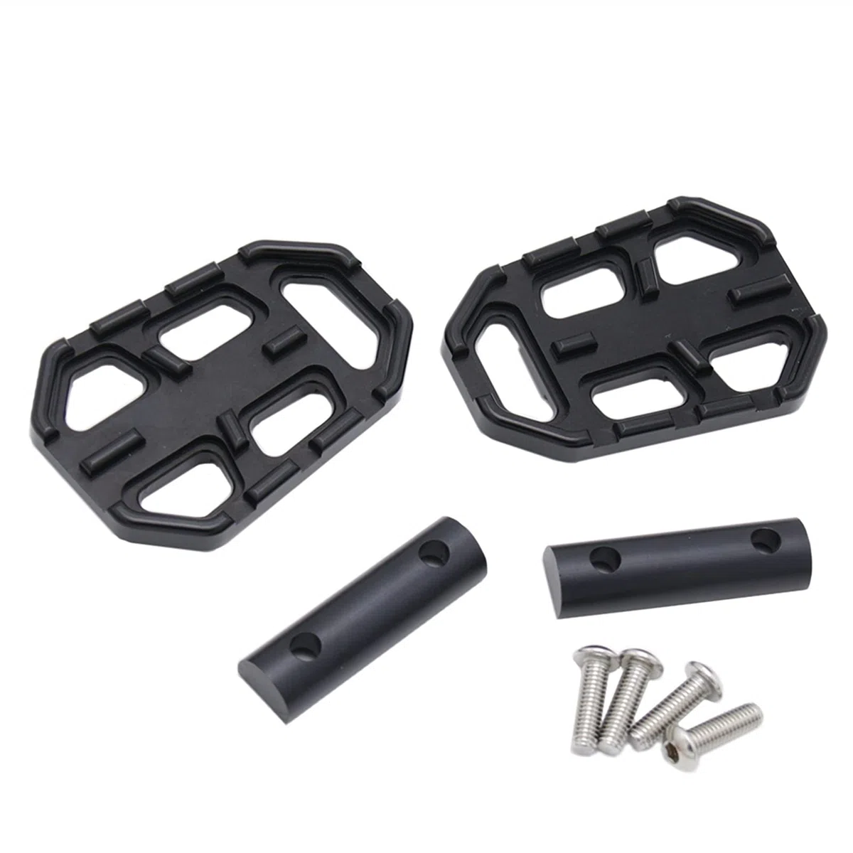 Reposapiés De Pie Ancho De Palanquilla CNC, Reposapiés para BMW F650 / F700 / F800 GS / F800GS F800 F700GS F650GS F 800 700 650 GS Reposapiés (Color : Black a)