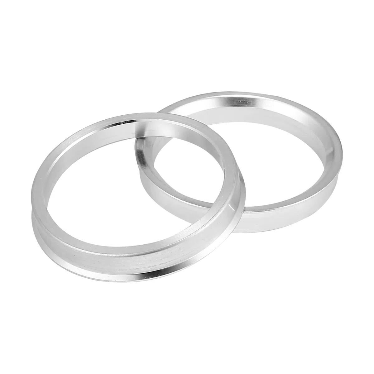 X AUTOHAUX 4 Piezas ID 57,1mm Aluminio Aleación Coche Cubo Centrados Anillos 66,1 mm Anillos de Centrales