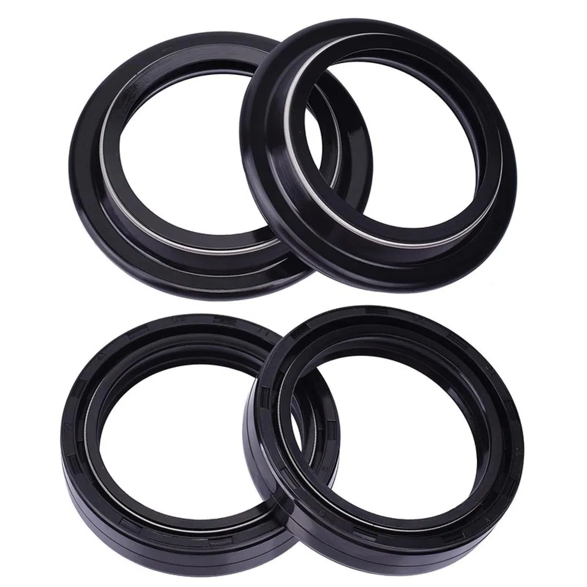 De sello de aceite y sello de polvo Para Suzuki DL650 Para V-Strom 2004-2014 43x54x11 Guardapolvo del retén de aceite del amortiguador de la horquilla delantera