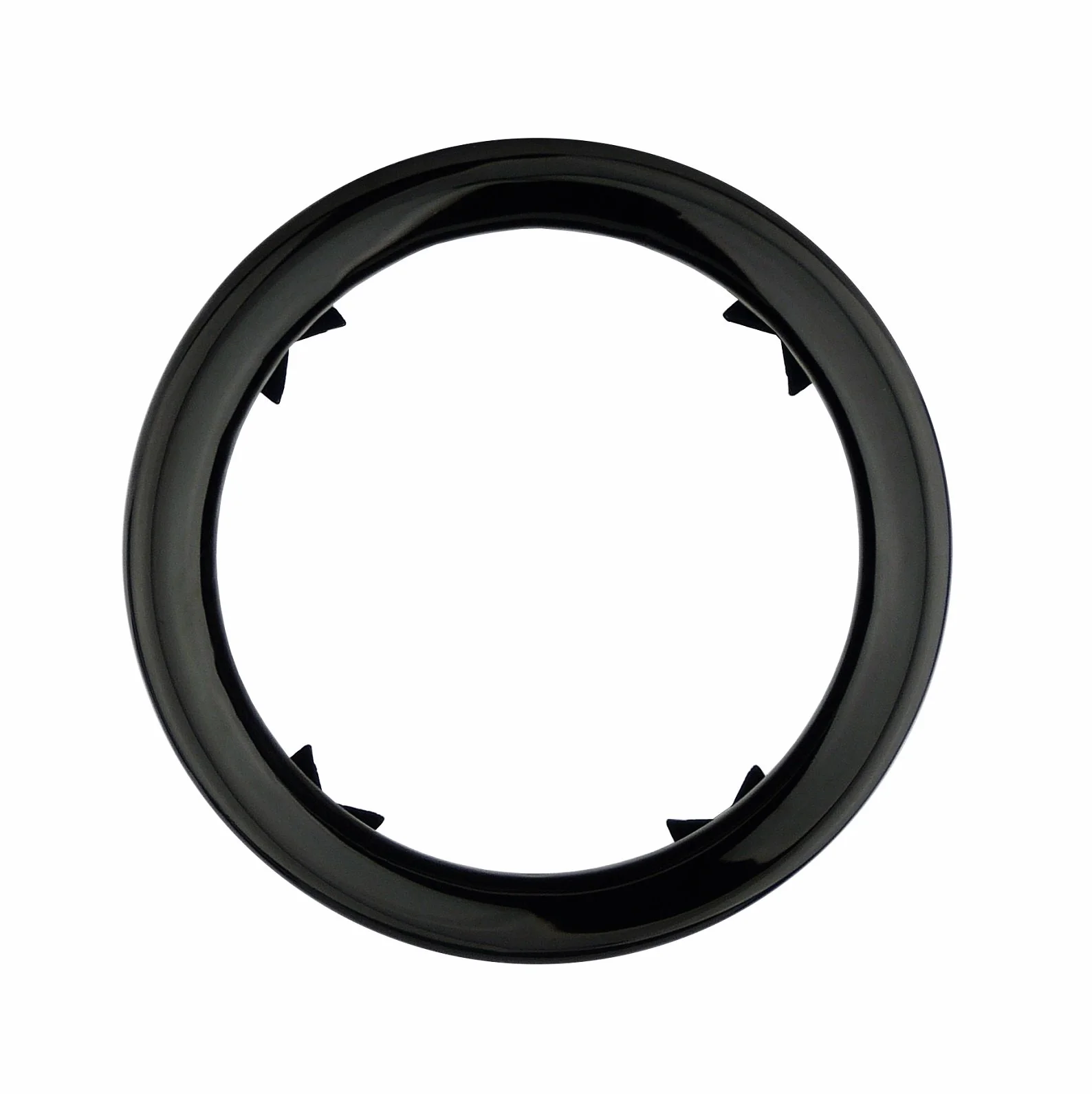 Embellecedor de Tubo de Escape Coche Cola de Escape Coche acero inoxidable espejo pulido negro Cola de Tubo de Escape Plug Play compatible con A4 B9 8W A5 F5 para 65mm - L&P A285-1