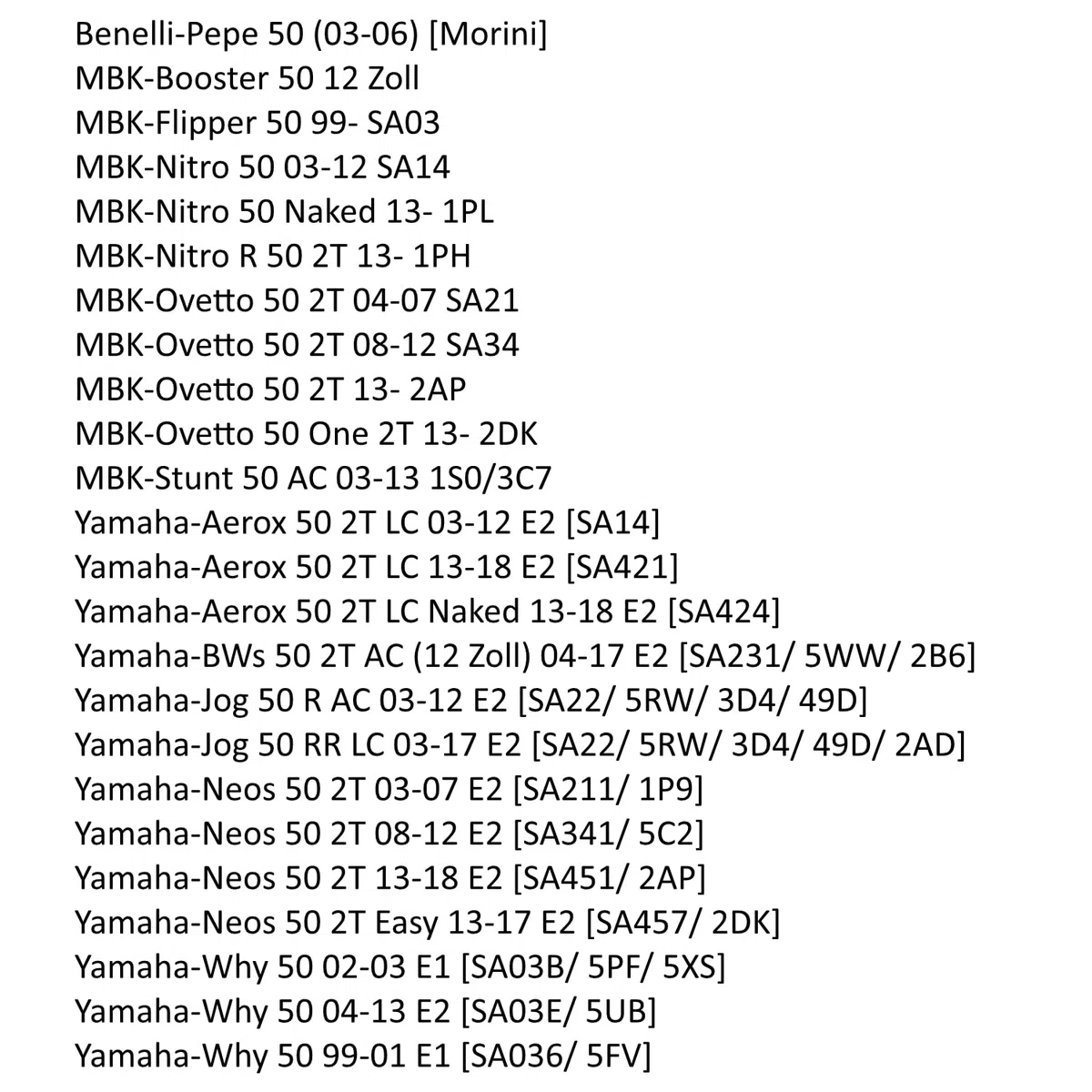 Area1 Unidad de encendido CDI abierta para motores de 2 tiempos a partir de 2003. compatible con Aerox, Jog Neos Why BWS Pepe Nitro Ovetto Booster Stunt Flipper