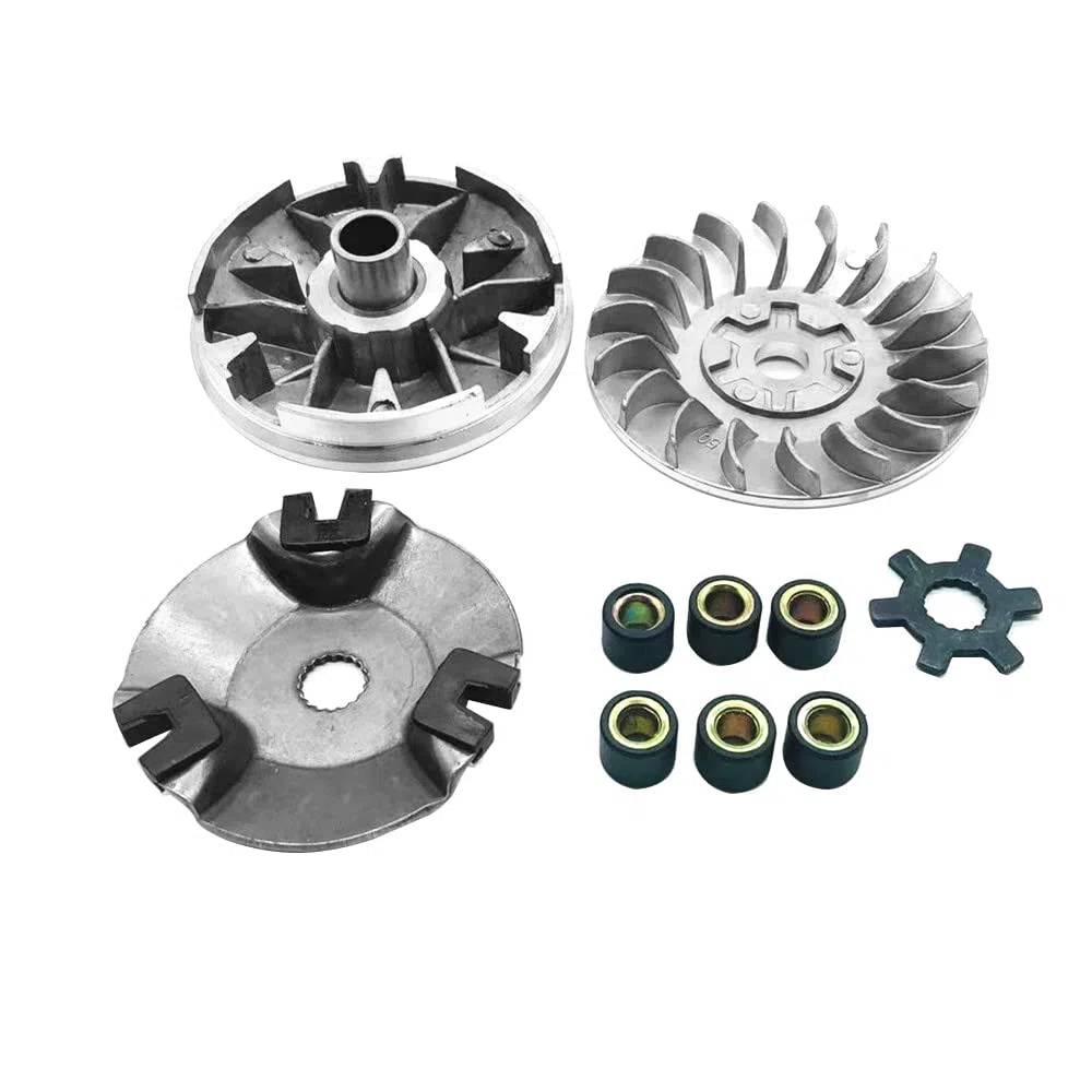 Alnicov Kits completos de variador para JOG Tng Adly Aprilia 50 cc 49 cc 2 tiempos Kit de embrague de variador de scooter