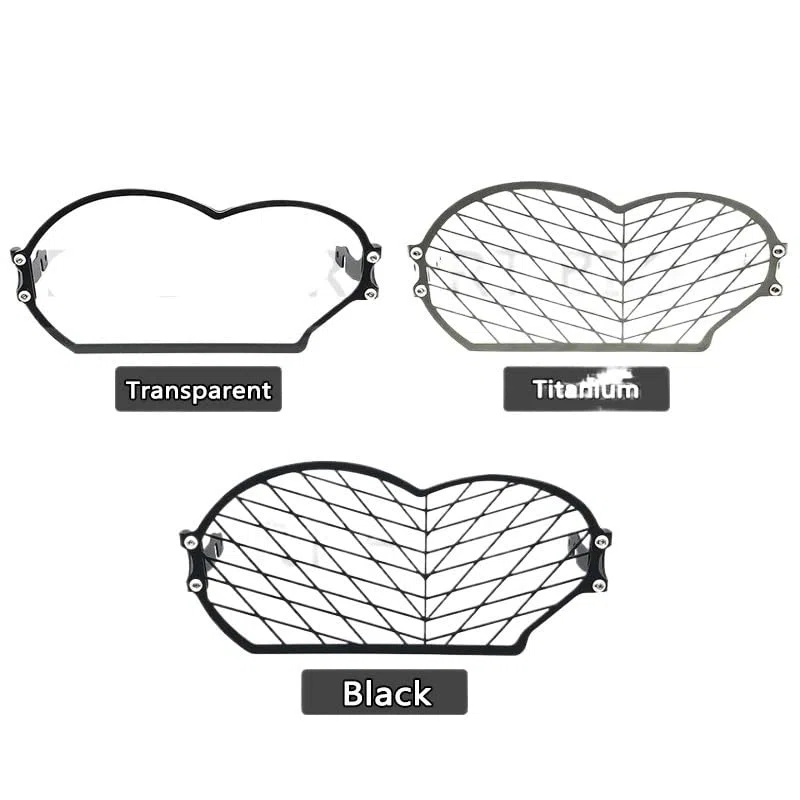 Rejilla Faro Moto, Protector Faro Motocicleta Uso Apto para BMW R1200GS ADV 2004-2012 Protección De Faros Delanteros Protector De Faros Delanteros Cubierta Protectora Rejilla Protectora