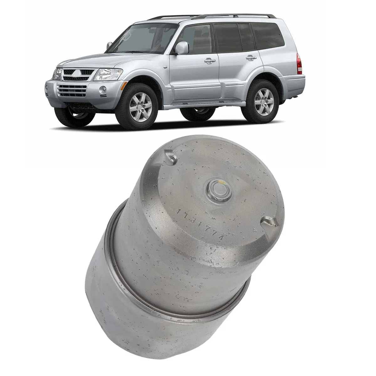 Acumulador de Freno de Potencia Alta Resistencia Fácil de Instalar Resistente a la Oxidación Acumulador de Freno de Metal 4630A012 para Automóviles