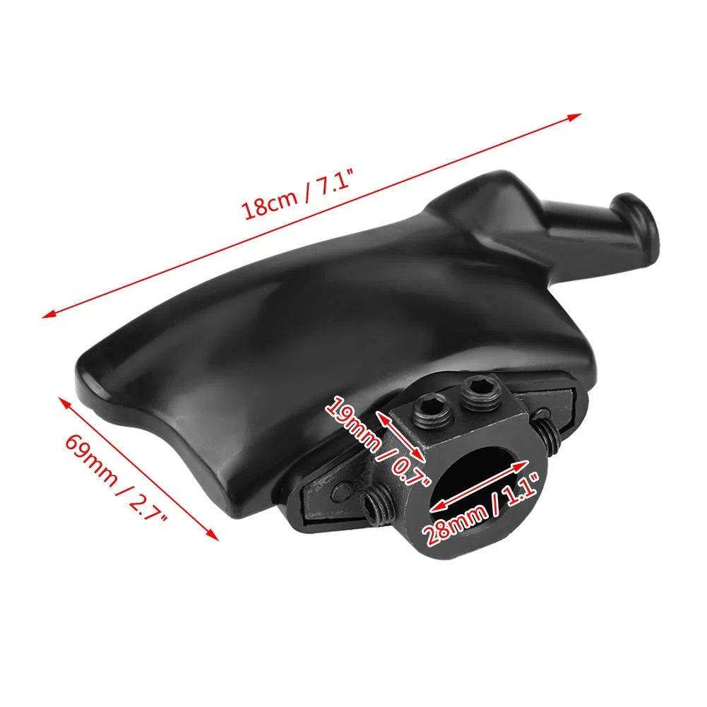 Cabeza desmontable para desmontadora neumáticos, pato de nylon 28mm, accesorio para máquina cambio ruedas, para taller neumáticos, llantas, desmontaje fácil y profesional