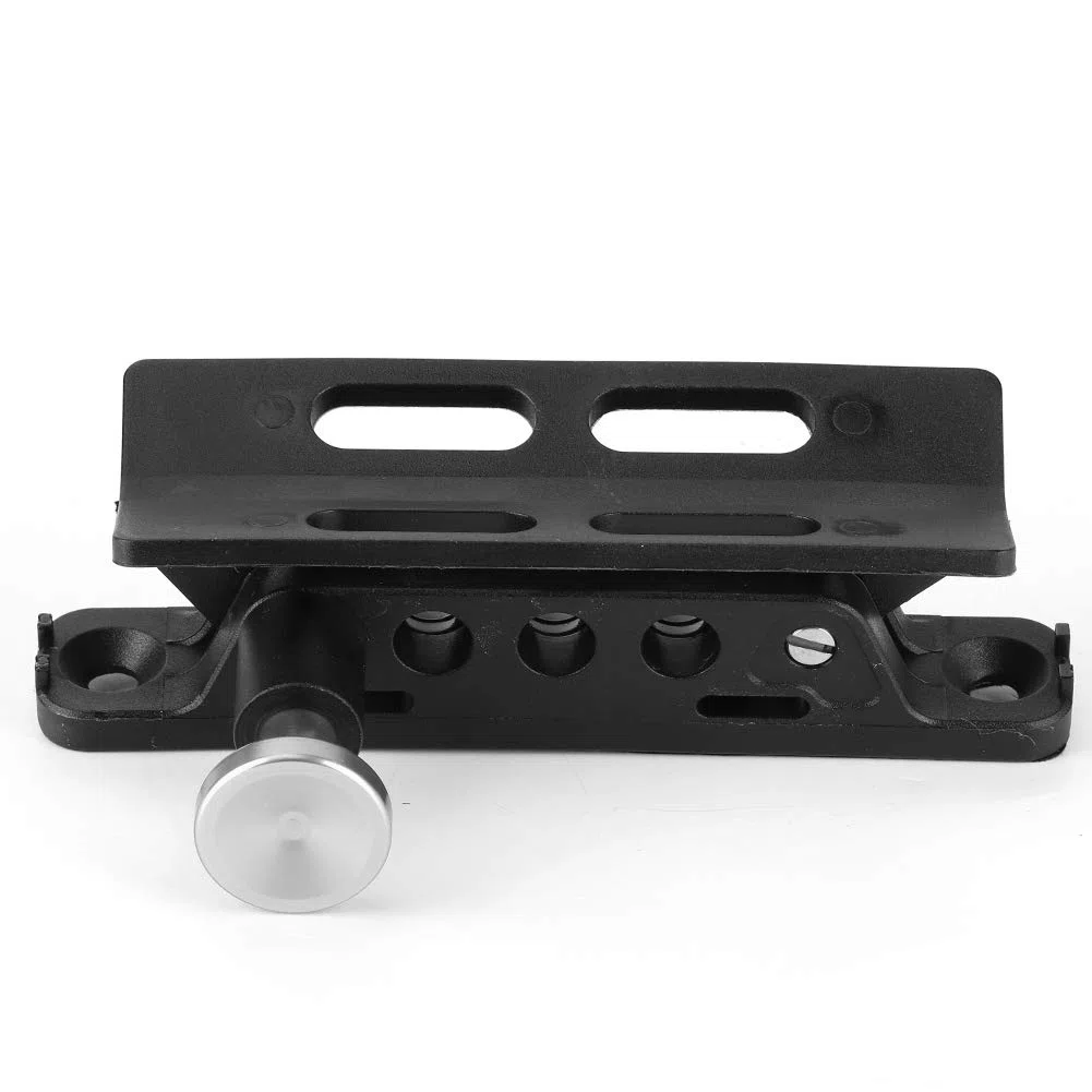 Soportes de Montaje de Pala y Gato, Soporte de Montaje de Extintor Ajustable para Sport/JK/SaharaRed (Plata)
