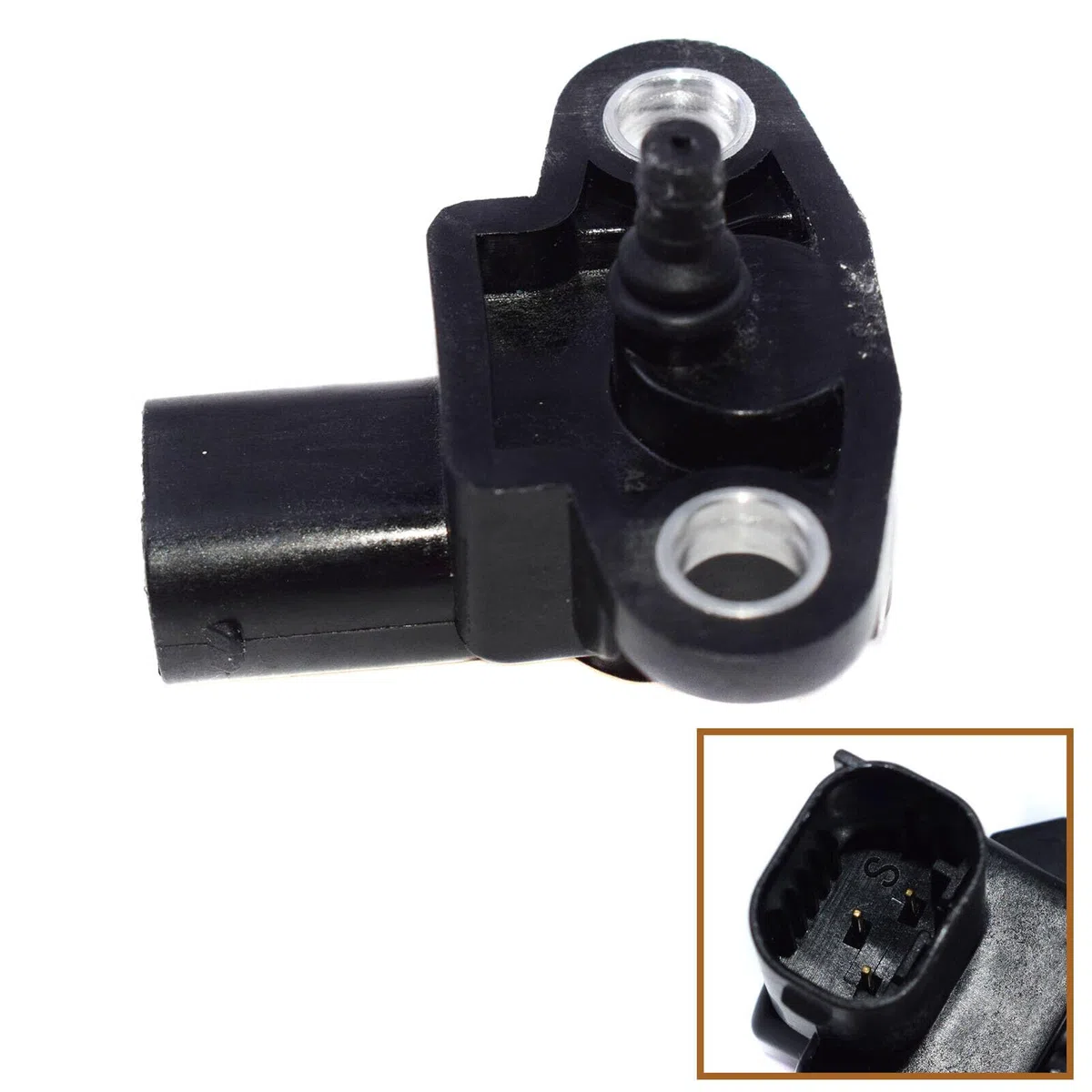 Sensor de presión absoluta MAP de 2 piezas para MAN ifold con conector apto para Mercedes E320 E350-