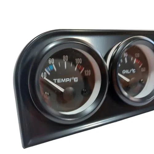 Reloj medidor kit 3, temperatura refrigerante, temperatura aceite, presion de aceite automóvil, sensor compatible 52mm