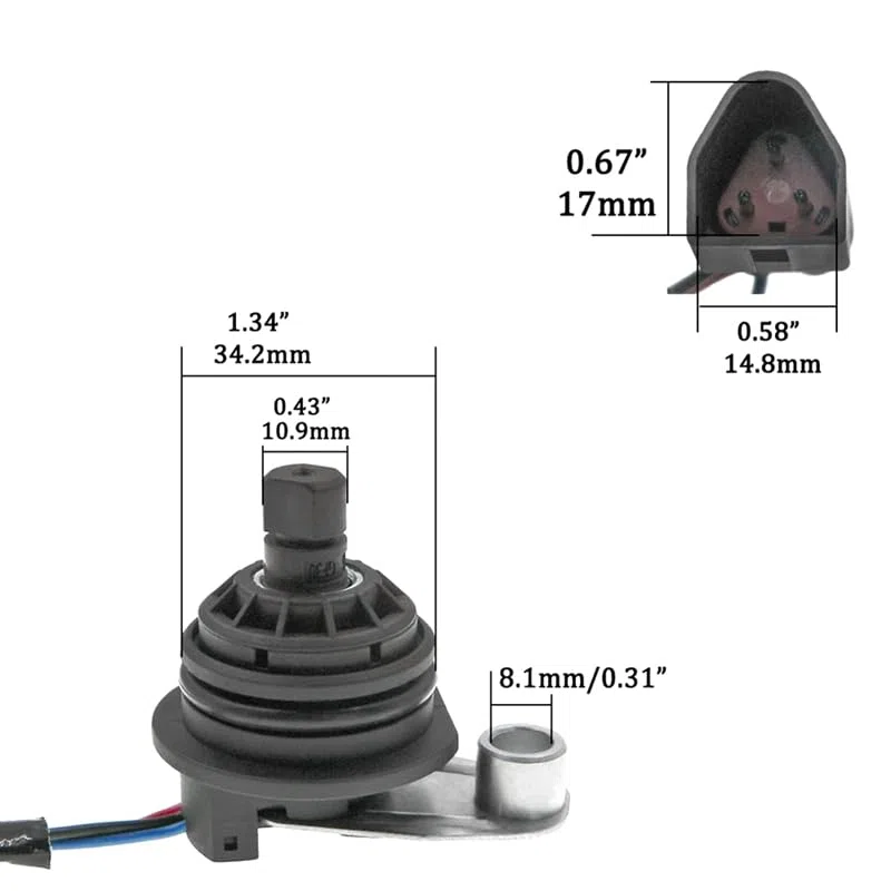 Sensor de Velocidad del cigüeñal para Ford Sierra Transit Scorpio 1021992, 6191989, 6700278, 7217009, 90BB-9E731-AA, 90BB-9E731-AC