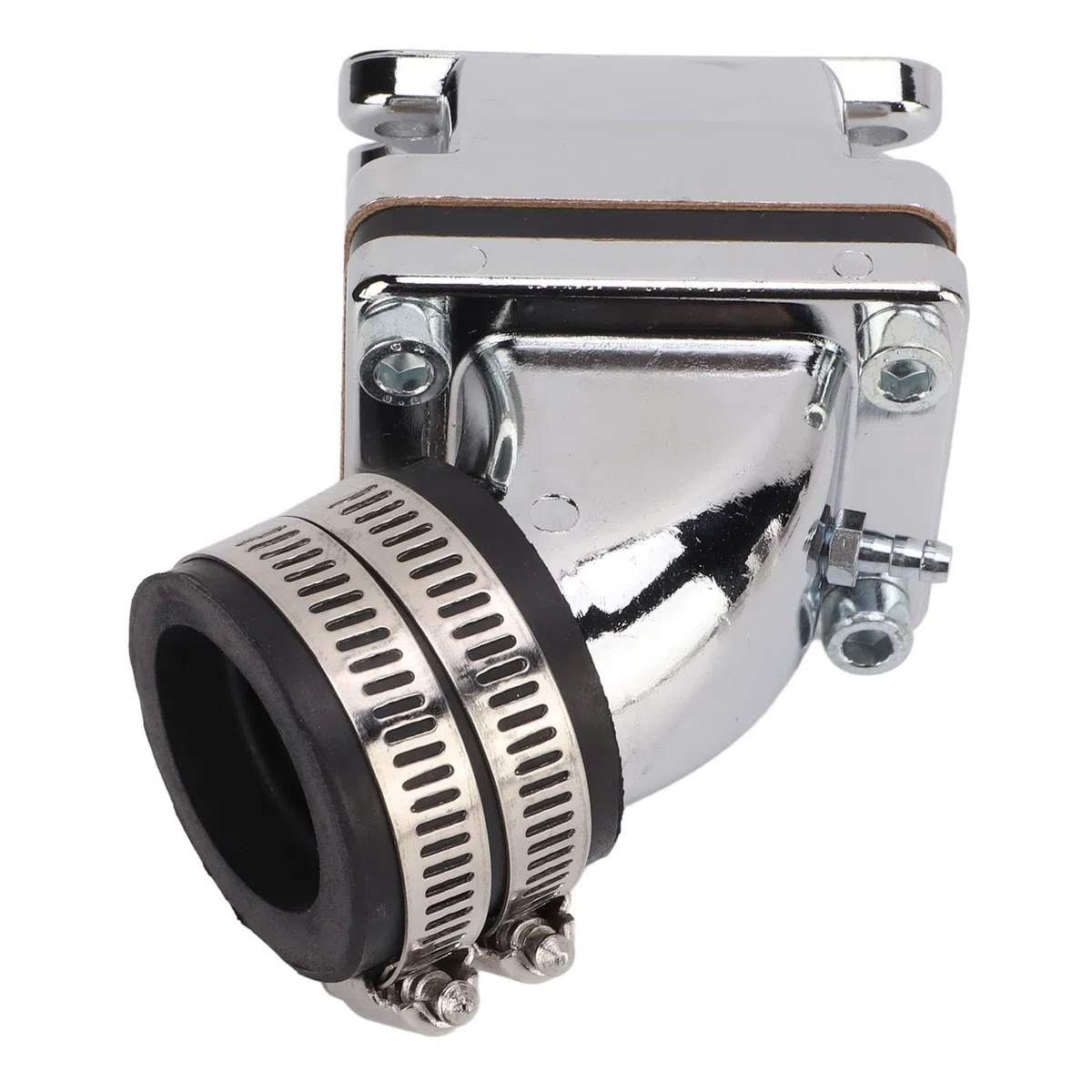Adaptador de Colector de Admisión de Carburador, Reemplazo de Aleación de Aluminio Premium de 33mm para DIO AF27 AF28 ZX50 SE50 para Mejorar el Motor